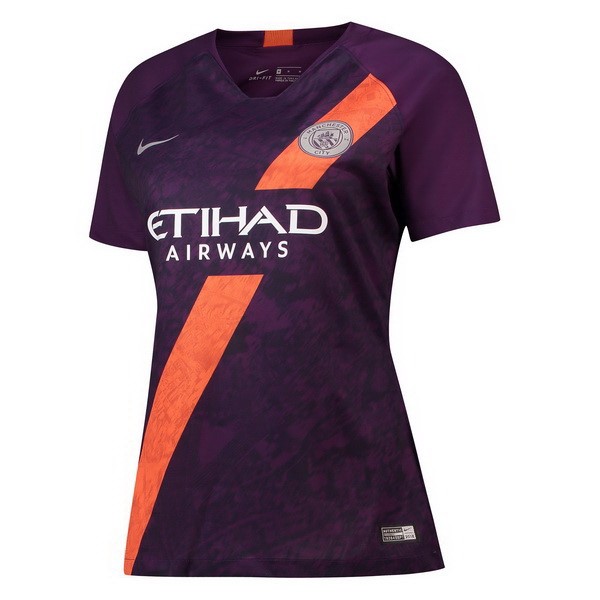 Camiseta Manchester City 3ª Mujer 2018-2019 Purpura